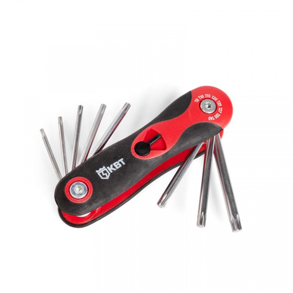 Набор раскладных ключей TORX в рукоятке НТК-Т-08 80958 КВТ