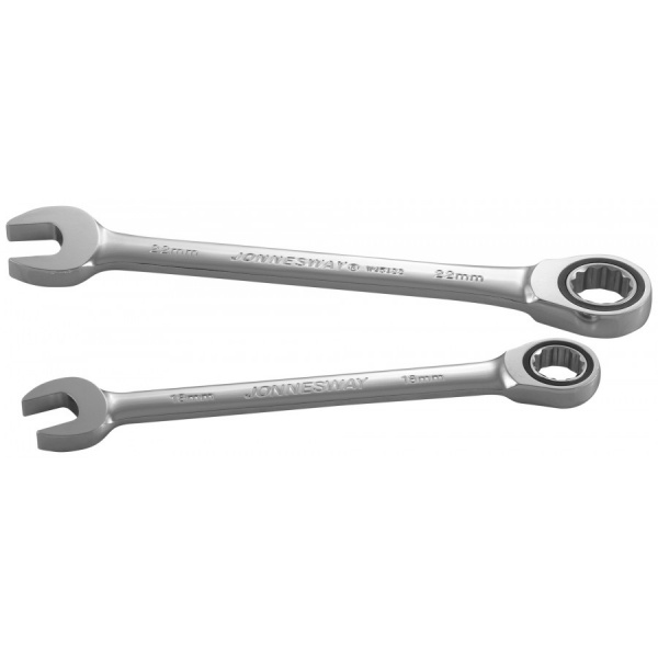Ключ гаечный комбинированный трещоточный 24 мм W45124 Jonnesway