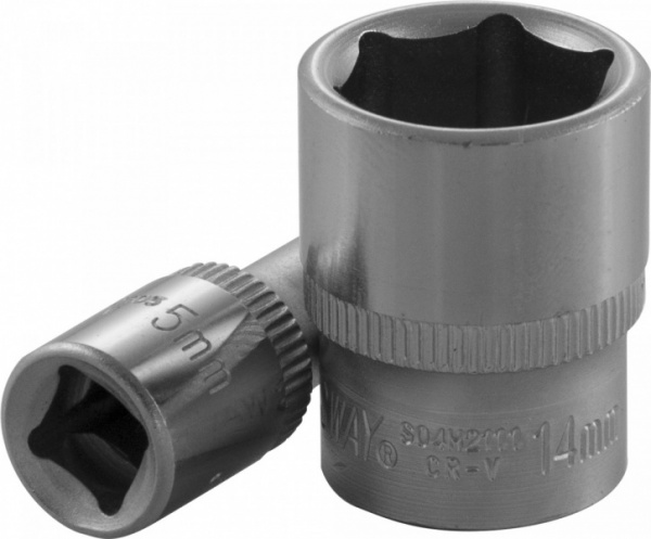 Головка торцевая 1/4"DR 4.5 мм S04H21045 Jonnesway