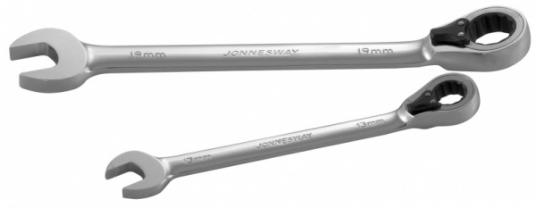 Ключ гаечный комбинированный трещоточный с реверсом 8 мм W60108 Jonnesway