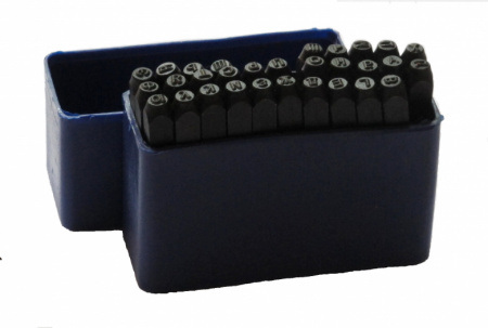 Клеймо буквенное (30 шт.) 3 мм